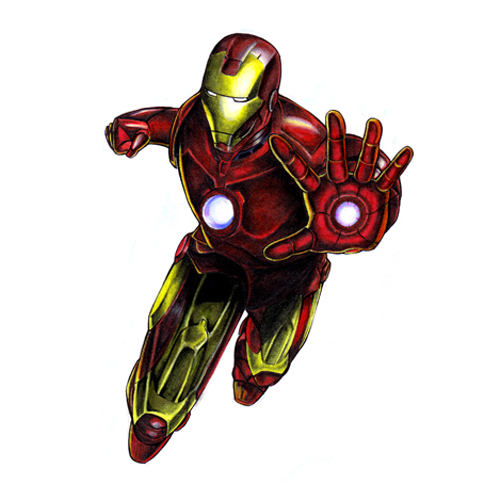 Iron Man Logo 02 vinyl decal